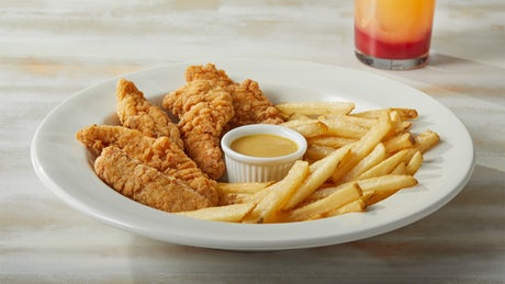 Crispy Chicken Strips & Fries