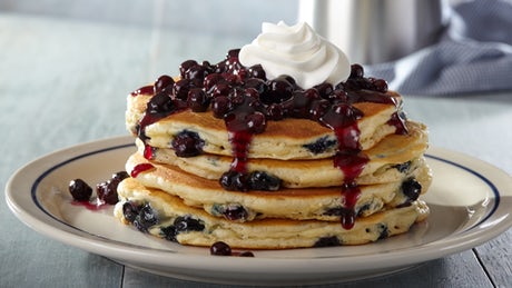 Double Blueberry Pancakes